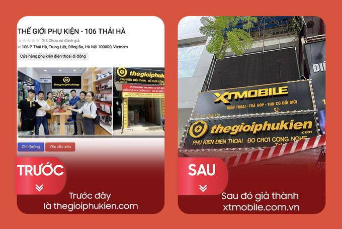Thế giới phụ kiện giả mạo XTmobile
