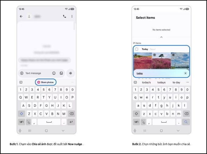 Chia sẻ ảnh nhanh bằng Now Nudge