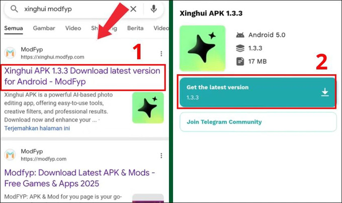 Cách tải Xinghui APK cho Android