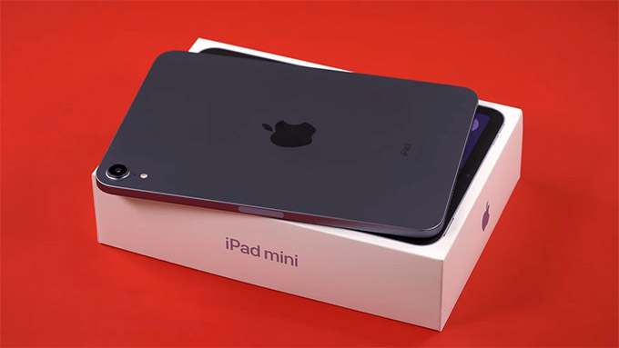 iPad mini 6 là mẫu tablet sở hữu thiết kế sang trọng