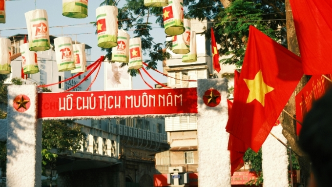 Hình nền lá cờ Việt Nam hào hùng