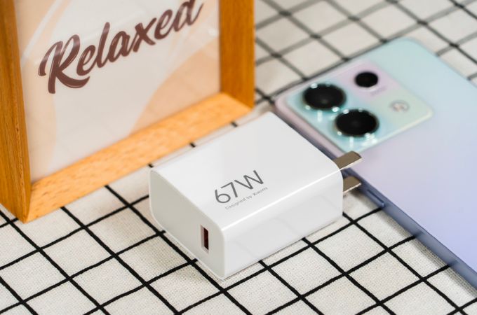 Củ sạc 67W của Redmi Note 13 Pro
