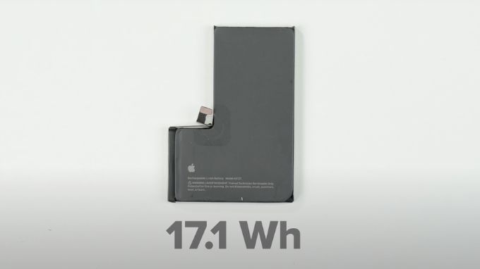 Viên pin bên trong iPhone 15 Pro Max