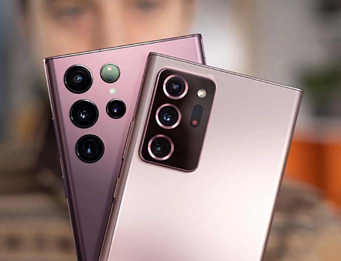 Cụm camera của Galaxy Note 20 Ultra đã ấn tượng, nay Galaxy S23 Ultra còn xịn sò hơn