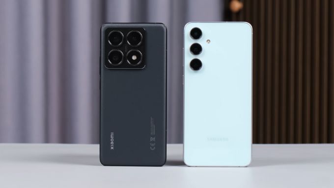 So sánh thiết kế Xiaomi 14T Pro và Samsung S24 FE