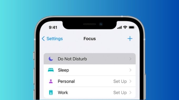 Tắt chế độ Không làm phiền trên iPhone 14 khi bị lỗi tự chuyển qua chế độ im lặng