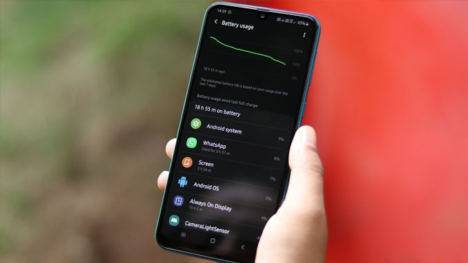 Galaxy M30s sở hữu viên pin khủng lên đến 6000 mAh