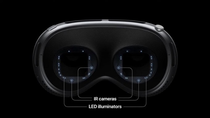 Cảm biến của Apple Vision Pro