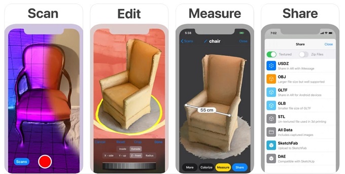 3d Scanner App