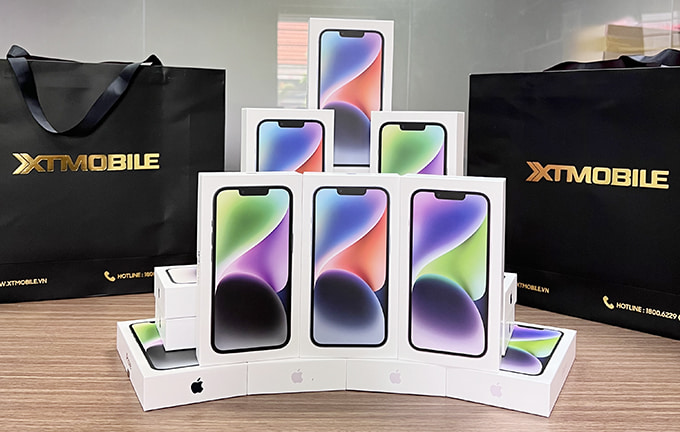Top 4 điện thoại 128GB đang có mức giá ưu đãi tại XTmobile: iPhone 14