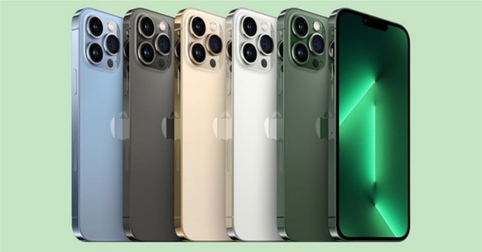 Bảng màu iPhone 13 Pro Max