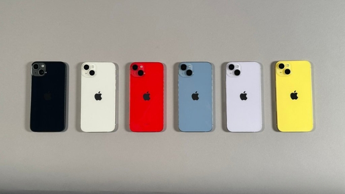 iPhone 14 có 6 màu chính thức