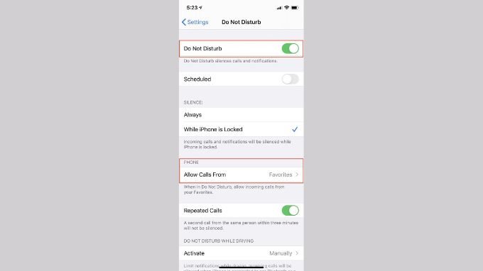 Nhận cuộc gọi từ một nhóm liên lạc