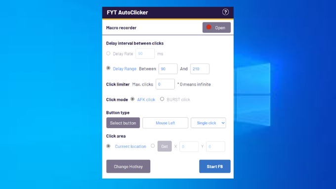 FYT Auto Clicker