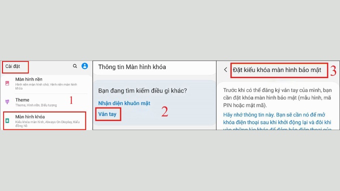 Cách khóa ứng dụng trên Samsung bằng dấu vân tay