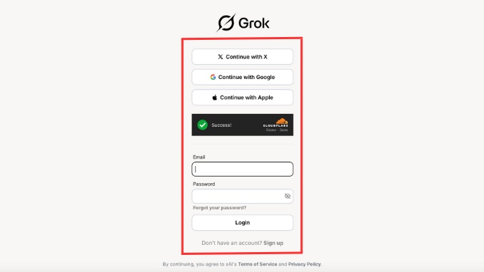 Nhấn chọn "Sign in" ở góc phải màn hình để tiến hành đăng nhập.