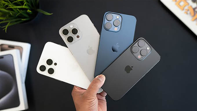 iPhone 15 Pro Max có mấy màu
