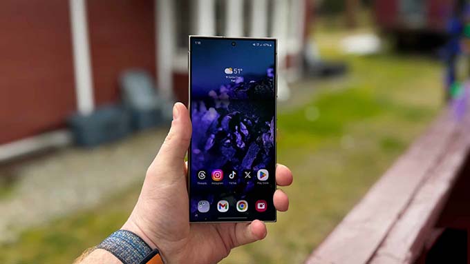 Lỗi Samsung S24 không lên nguồn do hết pin