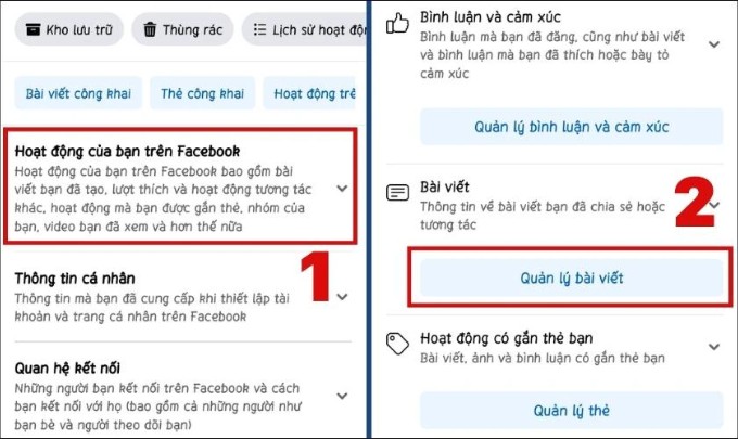 Cách xóa tất cả bài đăng trên Facebook cá nhân