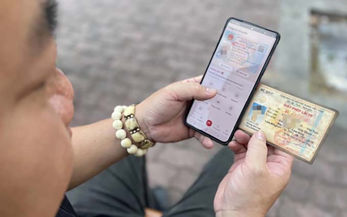 Lợi ích khi tích hợp bằng lái xe, giấy phép lái xe vào VNeID
