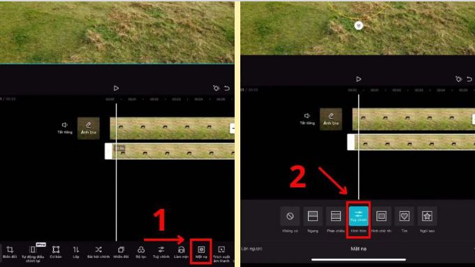 Xóa vật thể trong video bằng CapCut trên điện thoại