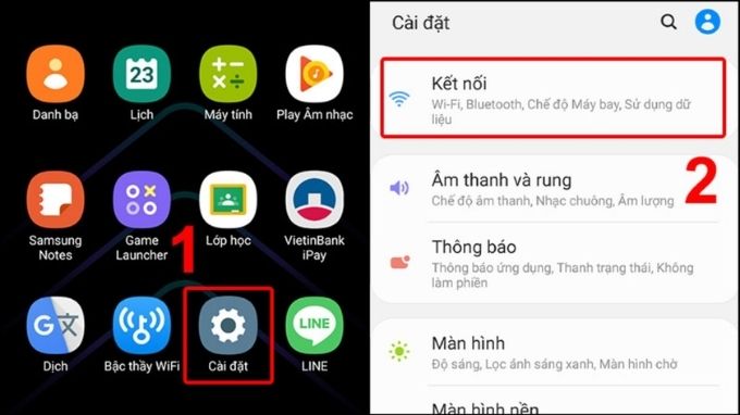 Cách chia sẻ Wifi trên Samsung bằng dữ liệu di động
