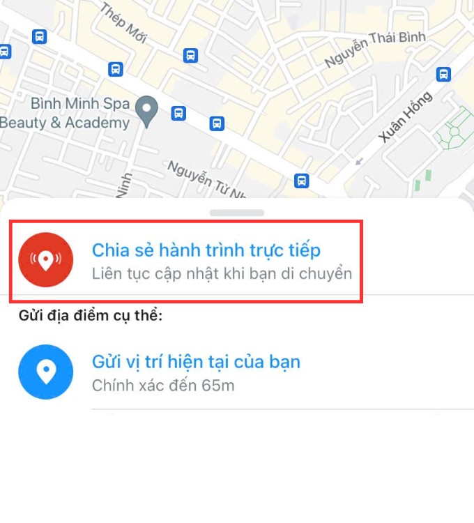cách định vị số điện thoại qua Zalo