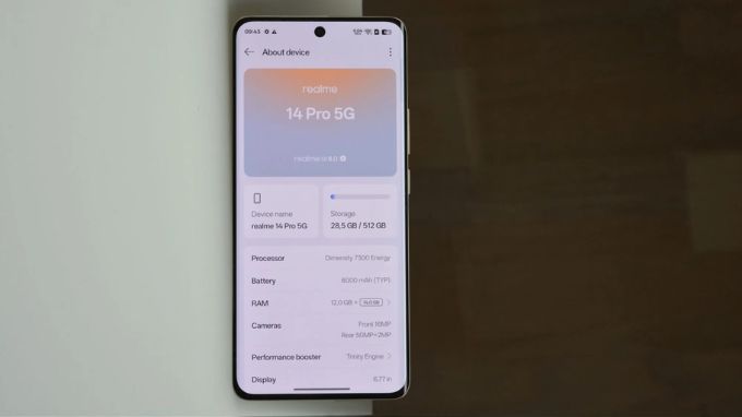 So sánh pin sạc Samsung Galaxy A17 5G vs Realme 14 Pro 5G