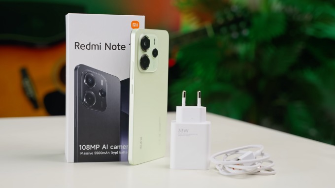 Redmi Note 14 hỗ trợ công suất 33W