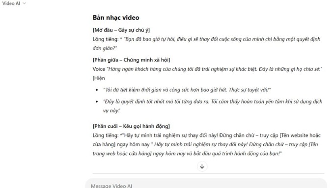 Tạo video bằng ChatGPT thông qua Invideo - 5