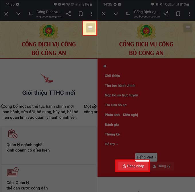 Cách đổi thẻ Căn cước mới online ngay tại nhà