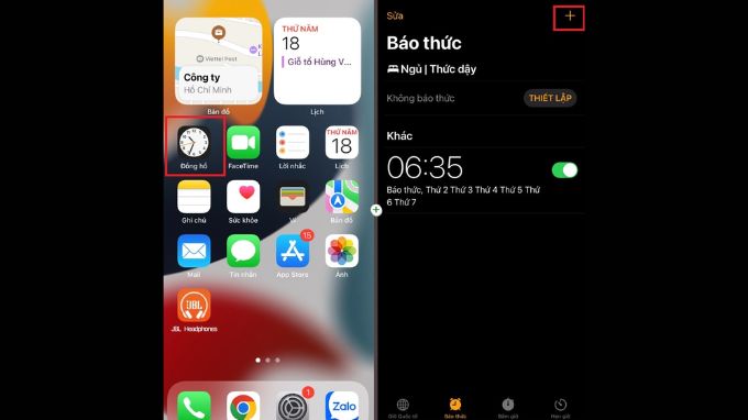 Bước 1: Cách đổi nhạc chuông báo thức iPhone bằng file MP3 có sẵn