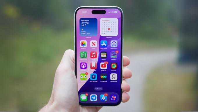 Màn hình Dynamic Island của iPhone 17 Air
