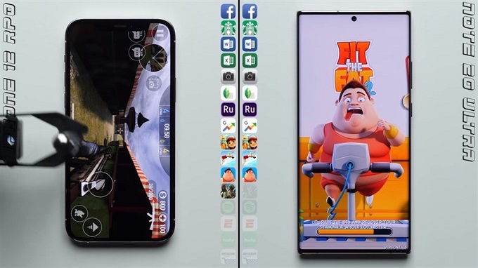 Trong vòng đầu tiên, iPhone 12 Pro đã vượt lên dẫn trước Galaxy Note 20 Ultra