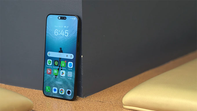 Oppo Find X9 còn đạt mức 1.5K+ (1256 x 2760 pixels)
