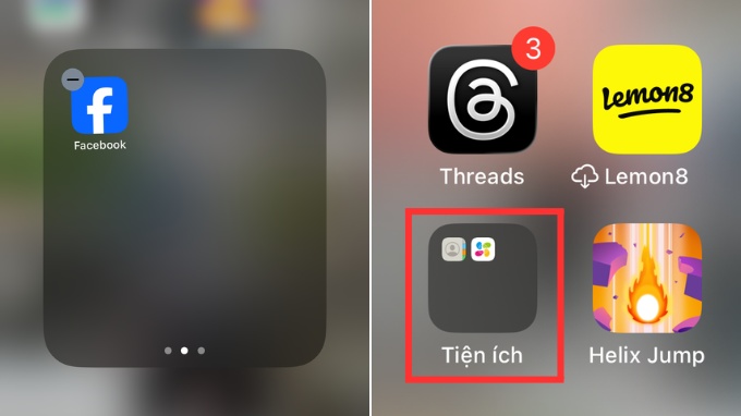 Cách ẩn ứng dụng trên iPhone bằng cách tạo thư mục