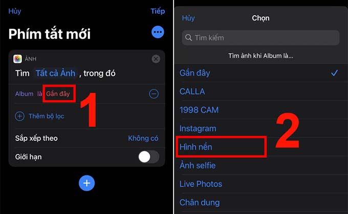Cách cài đặt hình nền điện thoại iPhone thay đổi liên tục bằng Shortcuts