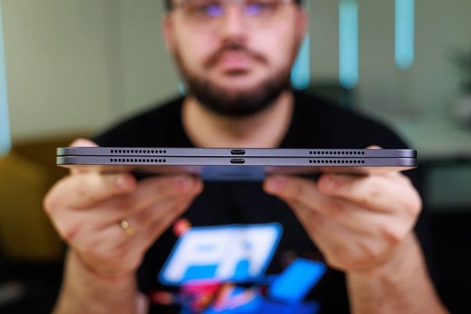 So sánh iPad Pro M5 và iPad Pro M4 về pin sạc