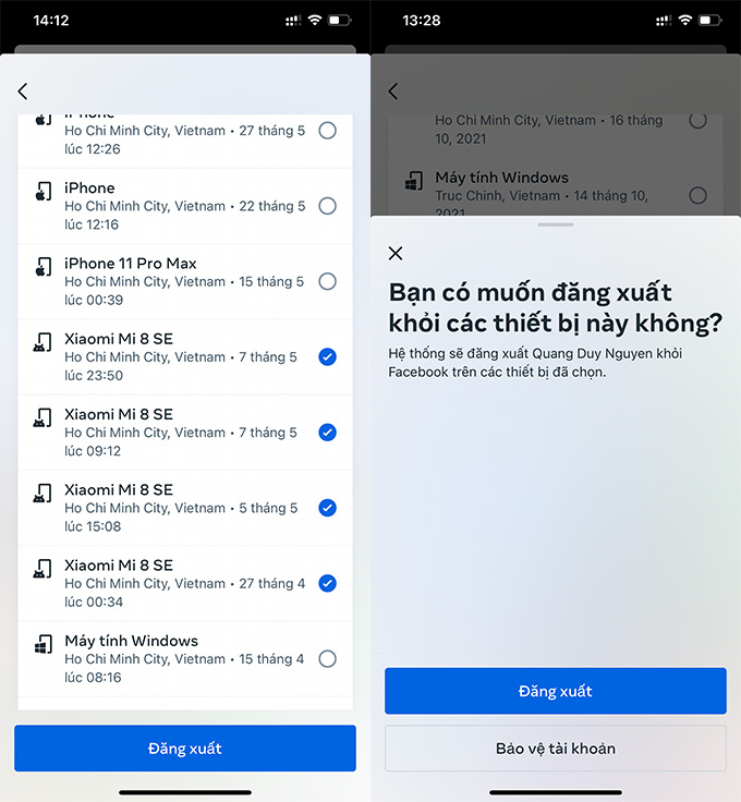 Cách quản lí thiết bị truy cập tài khoản Facebook nhanh chóng tuyệt đối