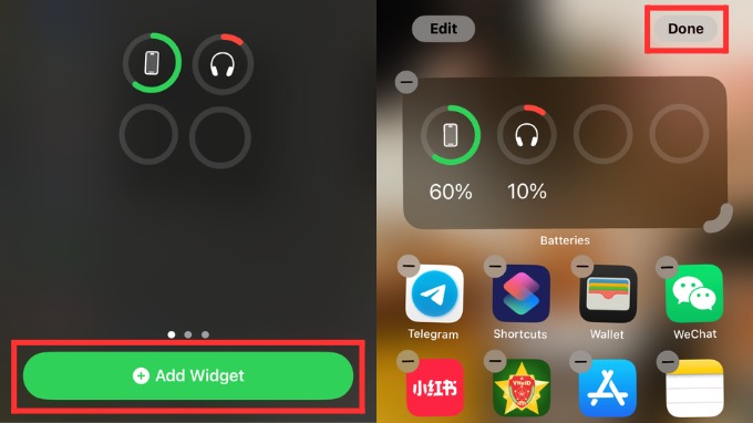 Cách kiểm tra pin tai nghe trên iPhone