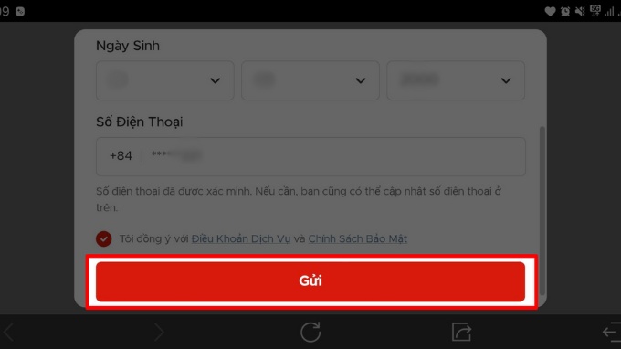 Cách xác thực tài khoản Liên Quân Mobile