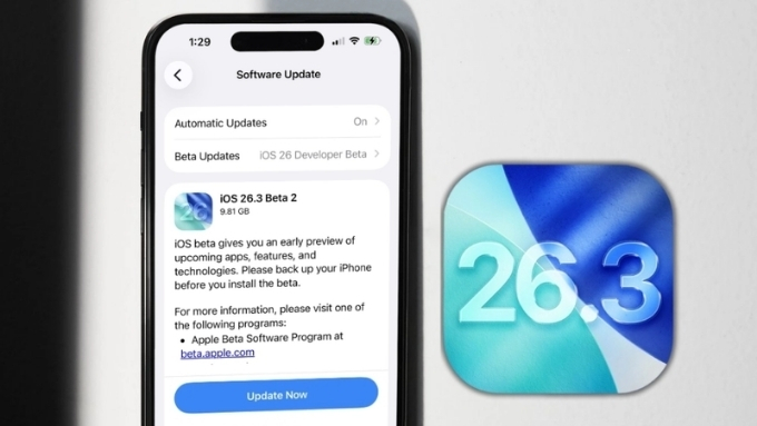Khám phá iOS 26.3 Developers beta 2 và có nên cập nhật không