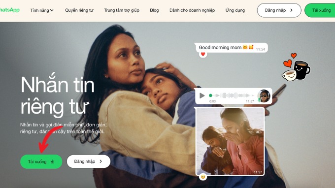 Cách tải WhatsApp trên máy tính