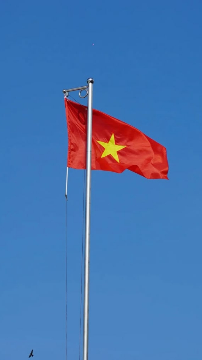 Hình nền là cờ Việt Nam chất lượng cao