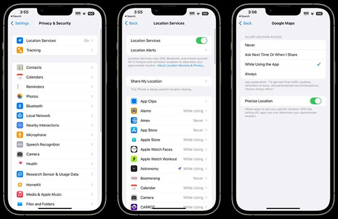Cách hạn chế các ứng dụng theo dõi vị trí trên iPhone