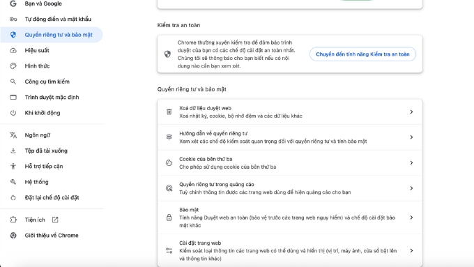Cách bật Enhanced Protection trên Chrome đơn giản
