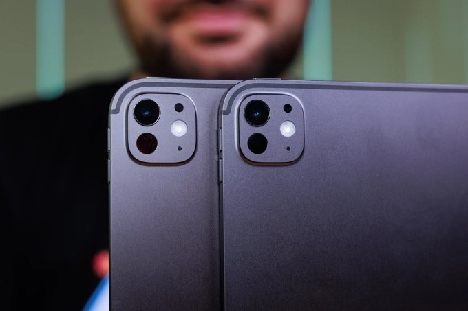 So sánh iPad Pro M5 và iPad Pro M4 về camera