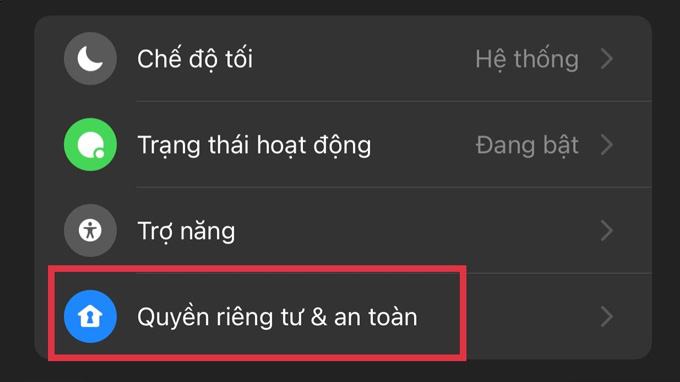 cách cài đặt mã pin hoặc faceid trên messenger cho iphone