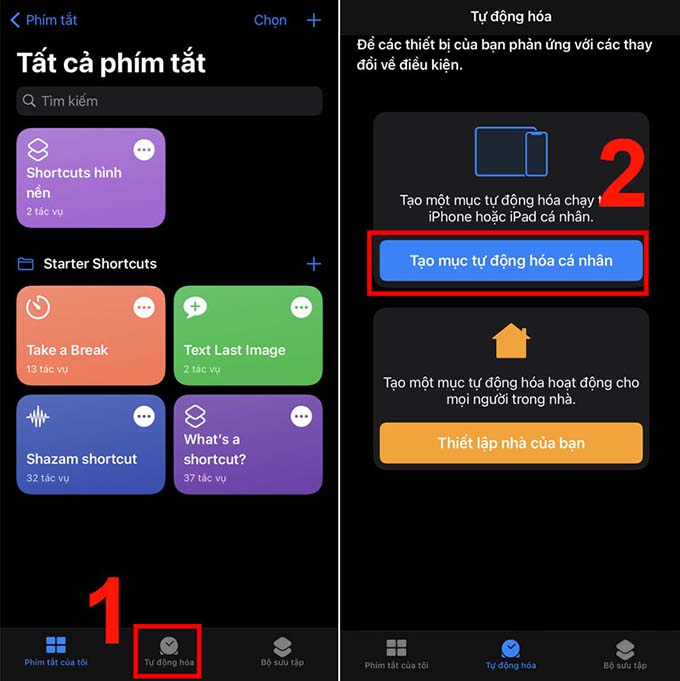 Cách cài đặt hình nền điện thoại iPhone thay đổi liên tục bằng Shortcuts