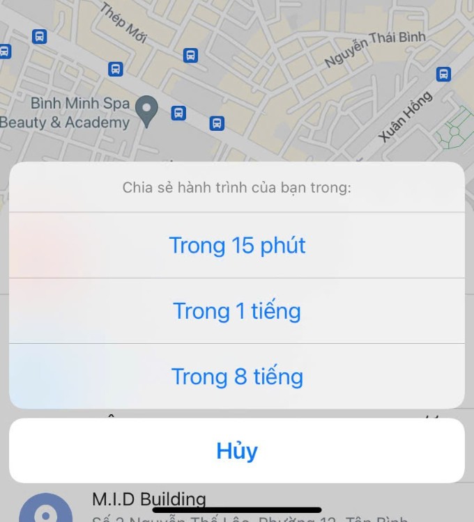 cách định vị số điện thoại qua Zalo